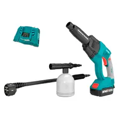 TOTAL TOOLS - Hidrolavadora Inalambrica 20v 248bar bat carg 4ah