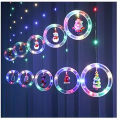 GENERICO - Cascada Guirnaldas Navidad Luces Guirnalda Luces Navideñas