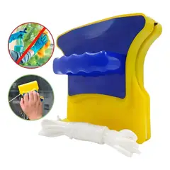 IRM - Limpia Vidrios Magnetico Limpiador Ventanas Hogar Departamento Iman Doble Cara Calidad FIGOIMPORT