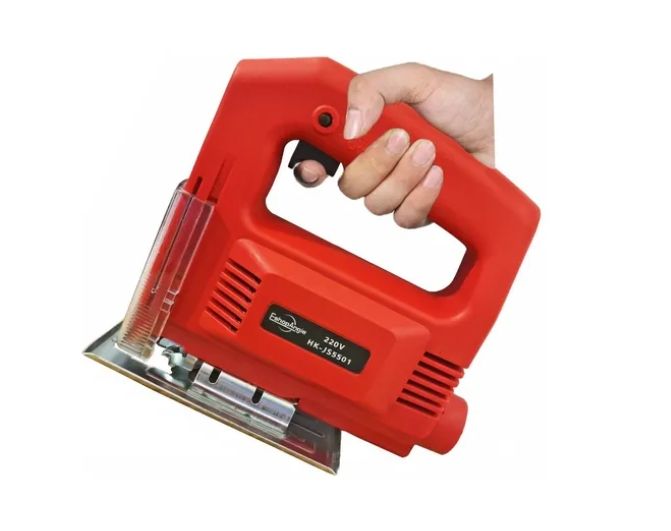 Sierra Caladora 500w Con 10 Hojas De Sierra Madera Metal