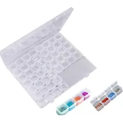 MI ARTE OCIO CONSENTIDO - Caja organizadora 56 compartimientos mostacillas, joyas