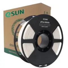ESUN - Filamento 3D Pla Mate 1kg 175mm Blanco Leche -filamentos
