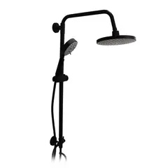 STRETTO - Columna de Ducha Venti Negro Mate