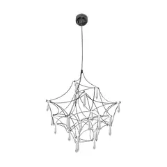 LED STUDIO - LÁMPARA COLGANTE CRYSTAL 21W LUZ CÁLIDA CHROMO