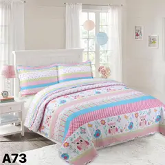 GENERICO - Cubrecama Quilt Infantil Plaza y Media