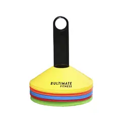 ULTIMATE FITNESS - SET CONOS LENTEJA 20 UDS