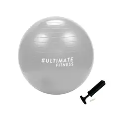 ULTIMATE FITNESS - BALÓN PILATES 55 CM CON INFLADOR