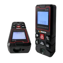 LERNEN - Medidor De Distancia Laser Digital 100m Con Accesorios