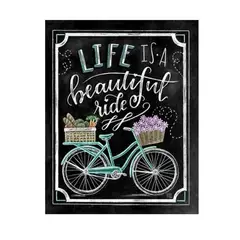 MI ARTE OCIO CONSENTIDO - Pintura por diamante Lettering bici 20x25 cm