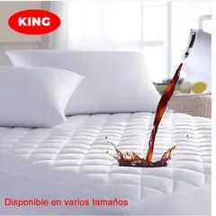 DETODOYMAS - Cubrecolchon Impermeable King Hipoalergenico
