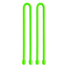 NITE IZE - Pack 2 Amarras de Goma 30 cm verde