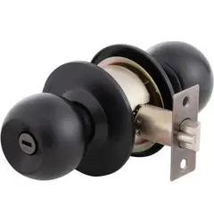OISTER - Cerradura Cilíndrica 101 Baño - Negro