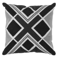 SUEÑO BLANCO - COJIN TEXTURAS GRIS PERLA