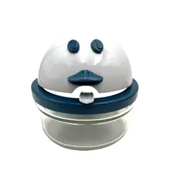 TITIZ - Azucarero Vidrio con Cuchara Diseño Duck Azul