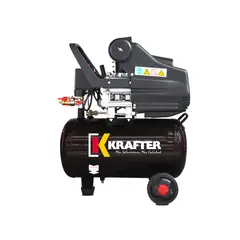KRAFTER - Compresor 24 Lts 2hp 220v 115psi 8bar