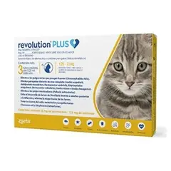 GENERICO - Antiparasitario Revolution Plus 0,25ml Gatos 1,25 A 2,5kg