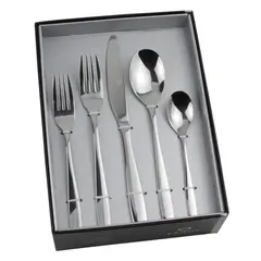 KRONS - Set de Cubiertos Acero Inoxidable 30Pzs Manchester