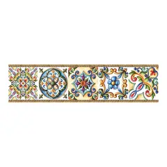 DECORALIA - Pack 3 unidades LISTEL SICILIA 8X30cm