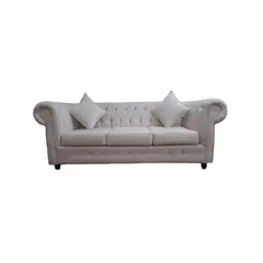 GENERICO - CHESTERFIELD 3 CUERPOS BEIGE