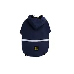 GENERICO - Chaqueta Impermeable Con Capucha Para Perros Talla L Azul