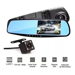 GENERICO - Espejo Retrovisor Con Camara Full Hd Camara De Retroceso