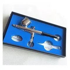 GENERICO - Kit Aerógrafo 0.3 Mm Pistola Multiusos Airbrush