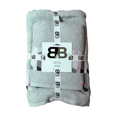 B&B - Juego De Dos Toallas Turcas Grisdiseño Bb Kitchen - PuntoStore