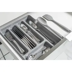 OU - Organizador De Cubiertos Logic Gris