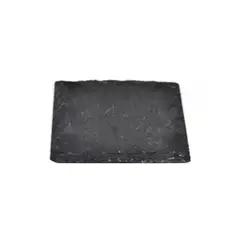 SUNNEX - SET DE 4 PIEDRAS PIZARRA CUADRADAS 10X10CM
