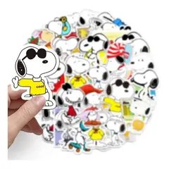 GARSIL - 50 Stickers Snoopy - Etiquetas Autoadhesivas