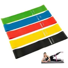 GENERICO - Kit Bandas De Resistencia Bandas Elásticas Ejercicio Colores