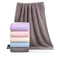 EVERSO - Toalla De Baño Microfibra Alta Calidadsuave Secado Rápido-Gris