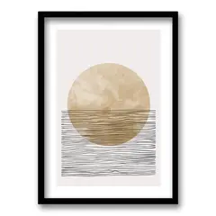 RETELA - Cuadro Siri lll - Negro - 70x50 cm