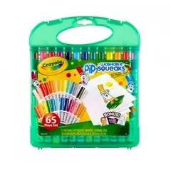 CRAYOLA - Set Marcadores Pip-squeaks Lavables 65 Piezas