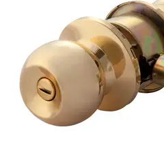 ODIS - Cerradura Cilíndrica 201 Baño - Bronce Pulido