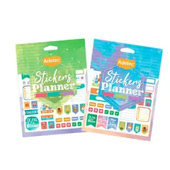 ADETEC - Blocks De Stickers Planner Y Travelblock Adhesivo