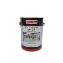 GENERICO - Pasta Para Piscina PP-77 Chilcorrofin Celeste Galon