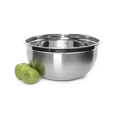 GENERICO - Bowl Acero Inoxidable Menaje Ensaladeras Bowl Mezclador 26cm