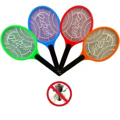 GENERICO - Raqueta Mata Mosca Eléctrica Recargable Mata Insectos Mosquitos