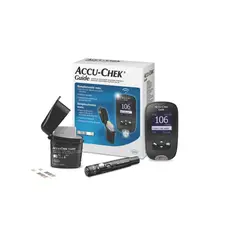 ROCHE - Pack Glucómetro Accu-Chek® Guide + 25 tiras + 24 lancetas