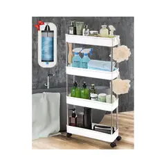 GENERICO - Carrito Organizador para Baño o Cocina con Ruedas