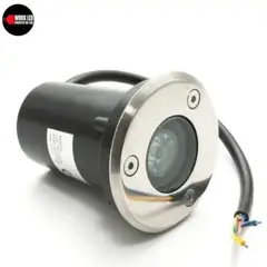 GENERICO - Focos Led Piso 1 W Exterior Embutido Cálido