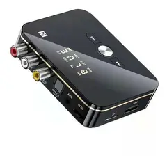 KUANGYE - Transmisor Receptor Adaptador Bluetooth Convertidor Optico