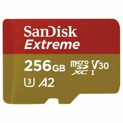 SANDISK - Micro SD Extreme 256GB R190W130 SDSQXAV-256G