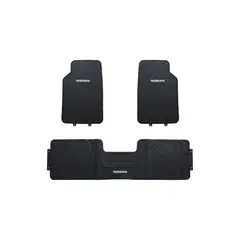 GENERICO - Pisos De Goma 3 Piezas Nissan Para Vehículos