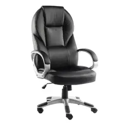 DETODOYMAS - Silla Sillon Escritorio Ejecutiva Ergonómica cuero
