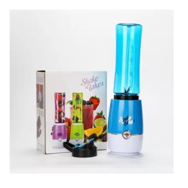 BATIDORA JUGUERA LICUADORA DOBLE VASO PORTATIL