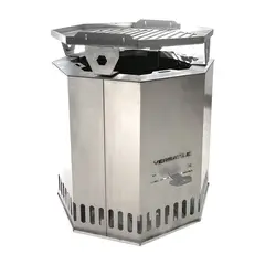 VERSATILE - Brasero Sin Humo con Parrilla Inox