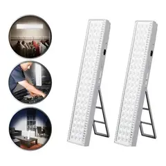 GENERICO - Pack 2 Luz De Emergencia Recargable 60 Led Recargable