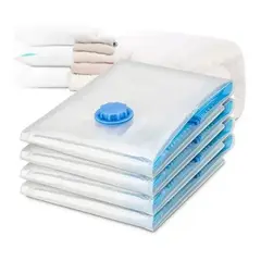 GENERICO - Pack x12 Bolsas Al Vacío Ahorro Espacio Comprimir 68 x 98